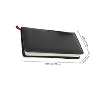 SOLUSTRE Agenda A6 Giornaliera Resistente per Ufficio e Casa, Organizzatore Settimanale Pagine Piatte per Pianificazione e Diario, Quaderno per Appunti e Programmi Personali