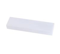 SOLUSTRE Astuccio per Penne in Plastica Bianco con Due Scomparti e Coperchi Separati, Leggero e Portatile, Set 2 Confezioni per Back To School Party e Studenti
