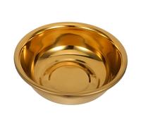 SOLUSTRE Bacinella Ispessita Capacità Lavabo Cucina Acciaio Inossidabile Resistente Liscio Design Impilabile Bacinella Rotonda Lucida per Verdure e Impasti