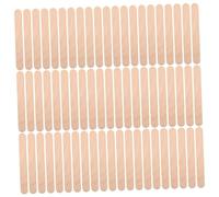 SOLUSTRE Bastoncini Abbassalingua in Legno Monouso, Spatole Resistenti Per Esami Orali Professionali, Confezione Da 20 Pezzi, Materiale Pulito e Leggero Per Uso Medico e Laboratoristico