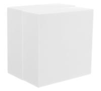 SOLUSTRE Blocchi di Schiuma Bianca Quadrata 2 Pezzi per Modellare e Dipingere, Schiuma Artigianale Versatile Superficie Liscia per Progetti Creativi e Decorazioni