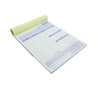 SOLUSTRE Blocco Ordini e Ricevute Multiparte in Carta Perforazioni, Crea Copie Multiple e Stacca Pagine Facilmente, per Ristoranti e Distribuzione Veloce