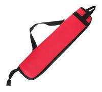 SOLUSTRE Borsa per Bacchette Batteria Oxford Resistente, Porta-bacchette Capacità 4 Paia, Custodia Manico e Tracolla per Trasporto a Mano a Spalla, Accessorio per Percussionisti