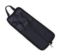 SOLUSTRE Borsa Porta Bacchette Per Batteria Maniglia Robusta, Design Ergonomico Aderente Al Corpo, Interno Spazioso Per Set Da 4 Paia, Custodia Portatile Per Percussioni e Accessori Musicali