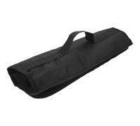 SOLUSTRE Borsa Porta Coltelli e Chiusura Aderente con Interni a Scomparti Nero Oxford per Chef e Cuochi da Viaggio e Outdoor