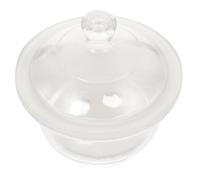 SOLUSTRE Bottiglia Essiccatore in Vetro per Laboratorio Vaso Sottovuoto Resistente e Trasparente Contenitore Pratico per Esperimenti Scientifici e Didattica