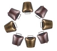 SOLUSTRE Campanelle in Rame Vintage 16 per da Resistente e e Stabile Colore Casuale per Cavalli Mucche in Allevamento