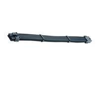 SOLUSTRE Cavo di Prolunga Gpu 8pin in Rame senza Ossigeno Nero 30cm 3 Guide Cavi per Scheda Madre Computer