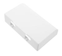 SOLUSTRE Copertura Esterni Per Prese Elettriche Box Adesivo Per Protezione Presa Da Esterno Facile Installazione e Design Elegante Ottima Per Ambienti Esterni e Resistente Agli Agenti