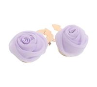 SOLUSTRE Copri Bottoni per Gemelli a Forma di Rosa, Set da 2 Pezzi Decorativi Leggeri e Staccabili per Camicie e Giacche, Accessori Eleganti per Matrimonio e Festa della Mamma