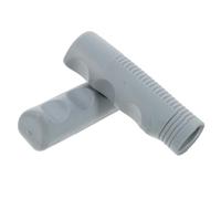 SOLUSTRE Copri Impugnature per Sedia a Rotelle in Pvc 2 Pezzi, Manopole Antiscivolo Ergonomiche per Migliorare la Manovrabilità e Comfort