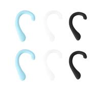 SOLUSTRE Copri Orecchie in Silicone 3 Paia per Adulti, Leggero e Morbido, Protegge dal Dolore e Si Adatta Perfettamente All'auricolare Colore Casuale