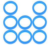 SOLUSTRE Copri Ruote Valigia in Silicone Blu 8 Pezzi per Viaggio