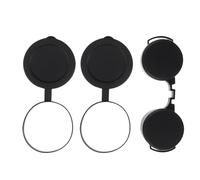 SOLUSTRE Copriobiettivi in Gomma 3 Pezzi per Telescopio e Binocolo, Protezione Resistente a Graffi e Urti, Leggero e Compatto per Uso Portatile Outdoor