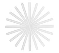 SOLUSTRE Cuscinetti Auricolari in Silicone Trasparenti Antiscivolo 5 Paia per Stanghette Sottili, Morbidi e Resistenti, per Occhiali da Vista e Montature Leggere