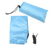 SOLUSTRE da Sole Triangolare per Vacanze Estive con Telo in Tarpaulin, Facile da Montare e Smontare, per Pergola e Giardino con Corda e Sacco per Riporre