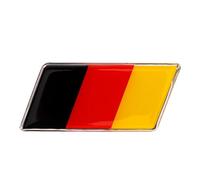 SOLUSTRE Decalcomania Bandiera Tedesca Adesivo Per Auto In Di Alluminio Protezione Antigraffio Decalcomania Bandiera Tedesca Bandiera Adesiva Per Paraurti Finestrino Auto