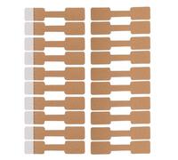 SOLUSTRE Etichette Adesive Design Autoadesivo Portatile 500 per Kraft per di Braccialetti e Collane, Perfette per Esposizioni e Regali