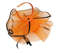 SOLUSTRE Fascinator le Donne Piume Leggere, Copricapo da Banchetto Elastico, Accessori per Chioma da Sposa per Matrimoni, Compleanni e Feste del Tè