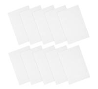 SOLUSTRE Feltrini Adesivi in Feltro Bianco Per Mobili Grandi, Protezioni Antigraffio Per Pavimenti in Legno, Set Da 10 Pezzi Per Sedie, Tavoli e Divani, Antigraffio e Antiurto, Facili Da Applicare