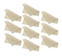 SOLUSTRE Filtri per Tofu di Cotone 100% Garza Fine 40x40 Cm, Set da 10 Pezzi per Cucina e Preparazione Alimentare, Colino Riutilizzabile per Latte Vegetale, Formaggi e Succhi