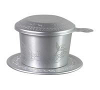 SOLUSTRE Filtro Vietnamita Alluminio Vintage con Design Unico Portatile e Riutilizzabile per Estrazione Manuale e Uso Outdoor come Viaggio e