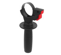 SOLUSTRE Impugnatura Ausiliaria Ergonomica in Plastico Nero per Tassellatore Elettrico e Trapano a Percussione Regolazione Interna 46-52mm per Maggiore Comfort e Controllo
