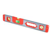 SOLUSTRE Inclinometro Digitale Rosso Alta Precisione, Goniometro e Livella Elettronica in Abs e Lega di Alluminio per Falegnameria e Ingegneria Architettonica
