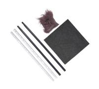 SOLUSTRE Kit di Elettricità Statica per Esperimenti Scientifici con Effetti Elettrostatici Stabili, Materiali Resistenti in Vetro e Seta, per Uso Domestico e Laboratori Scolastici