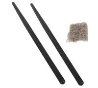 SOLUSTRE Kit Esperimenti Elettricità da Attrito con Bastoncino e Pelliccia Strumento Didattico Sicuro per Lezioni Adatto Studenti e Scientifiche in Laboratorio
