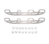 SOLUSTRE Lame Alluminio in Pattini per Inossidabile Ghiaccio Acciaio da Lega di Struttura Rigida, Ricambio Argento 290mm per Scarpe da Hockey e Pattinaggio