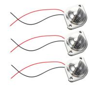 SOLUSTRE Luce Targa Universale A Led - Set Da 3 Pezzi - Fanale Posteriore Per Rimorchio - Fendinebbia - Facile Sostituzione Per Auto