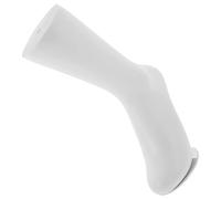 SOLUSTRE Manichino Piede in Vinile Ispessito Modello di Esposizione per Calzini Forma di Scarpa Reale senza Cuciture Espositore per Calzini da Donna Piastra in Ferro