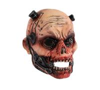 SOLUSTRE Maschera Zombie Halloween in Resistente per Cosplay Teschio e Costume Feste Tema Spaventose