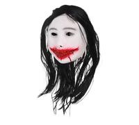 SOLUSTRE Maschere Realistiche di Halloween per Adulti Maschere Spaventose in Lattice con Design Orribile Oggetti di Scena per Feste in Maschera e Cosplay