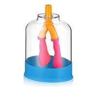 SOLUSTRE Modello di Respirazione Polmonare Per Esperimenti Scientifici Attrezzature Per Simulazione Movimento Polmonare Con Design Leggero Portatile E Colori Casuali Per Istituzioni Educative E
