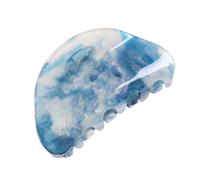 SOLUSTRE Mollettone Capelli Donna in Acetato Vintage Claw Clamp per Coda Cavallo Fermaglio Resistente e Elegante Accessorio Moda per Feste e Uso Quotidiano