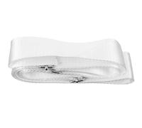 SOLUSTRE Nastro Rete Tennis Regolabile Nylon Bianco in Centrale | Divider Centrale, Bordo di Confine Regolabile, per Rete da Tennis Portatile da Giardino