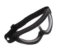 SOLUSTRE Occhiali Antivento da Sci e Ciclismo Protezione Ansi Z87.1 | Lente Pc, Spugna Interna e Fori di Ventilazione, Montatura Chiusa per Casco, per Ciclismo e Snowboard