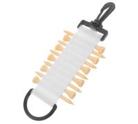 SOLUSTRE Organizer da Appendere in Plastica Leggero e Facile da Usare per Tee da Golf Porta Tee Come Regalo per Amanti del Golf