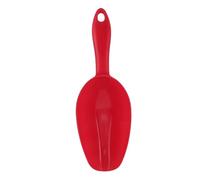 SOLUSTRE Pala di grano foraggio cibo scoop notizia in anticipo cucina paletta per mangime cazzuole a mano per piante merenda pala pesante mestoli da giardino pp rosso Riutilizzabile