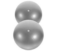 SOLUSTRE Palla da Yoga Professionale 25 Cm in Pvc Set da 2, Palla da Pilates Riutilizzabile per Allenamento Core e Esercizi di Postura, Adatta e Donne in Gravidanza