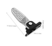 SOLUSTRE Pedane Pieghevoli in Alluminio per Scooter Elettrico e Bicicletta Antiscivolo Supporto Posteriore Design Compatto e Resistente per Guida Stabile e Portatile