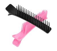 SOLUSTRE Pinze per Chioma in Plastica 2 Pezzi Clip per Radici Chioma Ricci senza Calore che Non Danneggiano per Styling e Decorazione