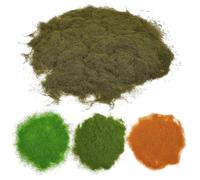 SOLUSTRE Polvere di Muschio Artificiale Realistica in 4 Confezioni, Facile da Usare, Materiale in Nailon, Decorazione per Paesaggi Micro-Landscape DIY e Ristoranti