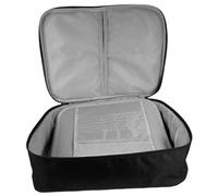 SOLUSTRE Porta Documenti da Viaggio con Serratura Password Organizer Multilivello per Documenti e Carte d'Identità Borsa Capiente e Sicura per Uso Quotidiano e Spostamenti