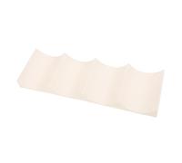 SOLUSTRE Portabottiglie Bianco Organizer per Vino Lattine e Barattoli con Antiscivolo per Ripiani Cucina e Frigorifero