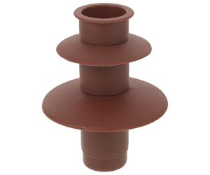 SOLUSTRE Ricambio Spirale Cioccolato a 2 Fontana Livelli per Mini e in di Plastico Albero Flusso Uniforme e Facile da Pulire, Accessorio per Fontane Domestiche