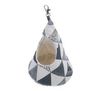 SOLUSTRE Sacchetto Porta Mollette Design Conico in Lino, Organizer da Appendere Salvaspazio per Mollette e Piccoli Oggetti, per Armadio e Lavanderia