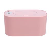 SOLUSTRE Scalda Salviette Umide per Ragazzo Ragazza in Abs Termostato Manuale Facile da Usare Risparmio Energetico Scatola Riscaldante per Tessuti Bagnati Domestici Rosa